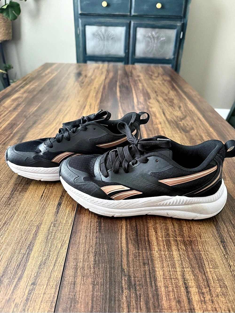 Reebok Zig Dynamica 5 Women's Athletic Shoes Black & Pink US 7.5